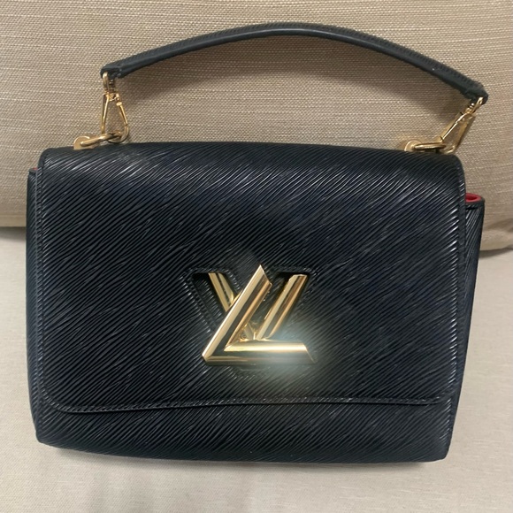Louis Vuitton Black and Gold Mini Bag with Structured Design - Picture 1 of 8
